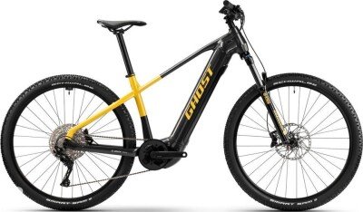 Ghost E-Teru Advanced met. anthracite/met. gold yellow - glossy L