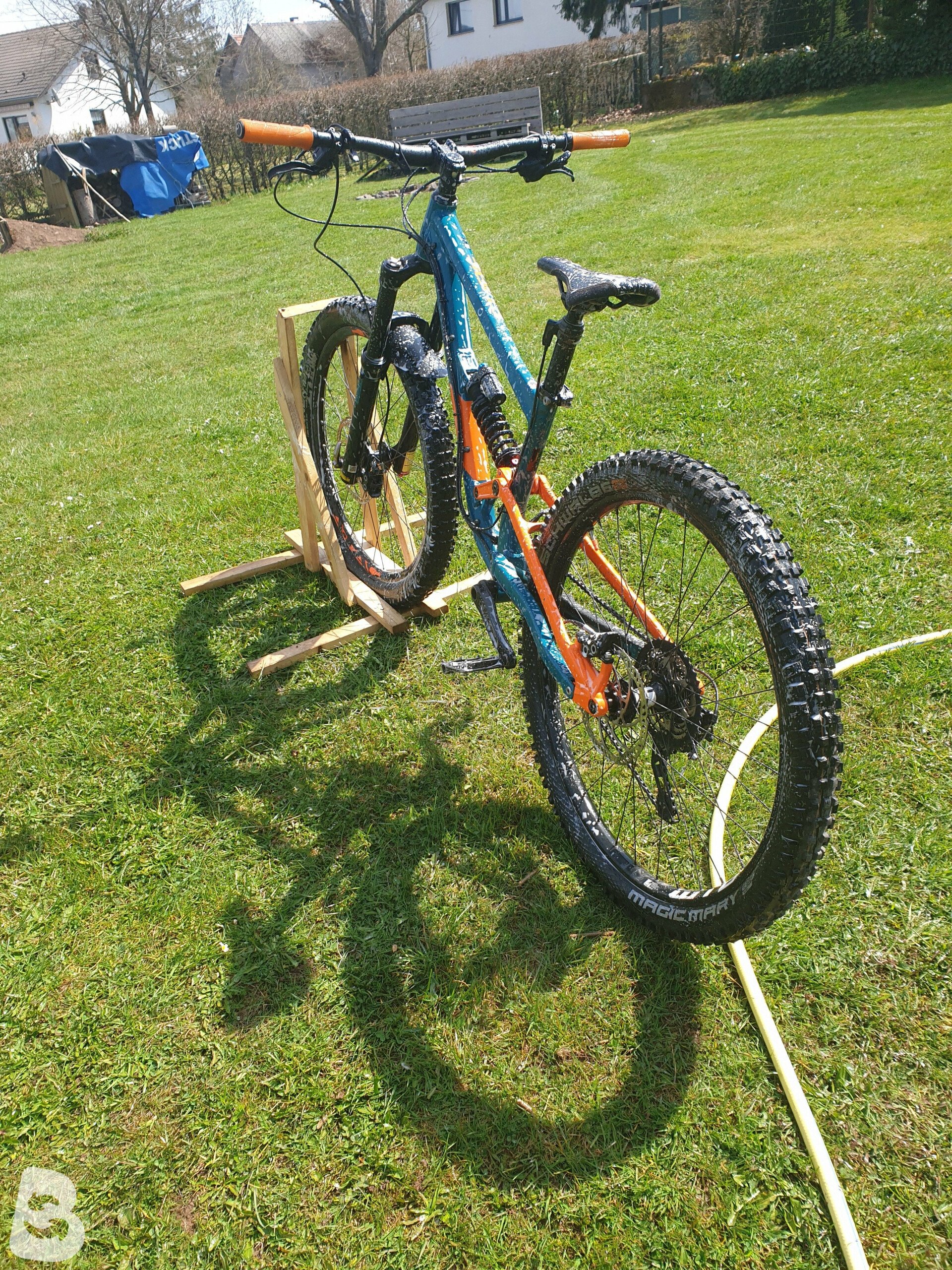 cube hanzz 190 race 27.5 suspension bike 2018