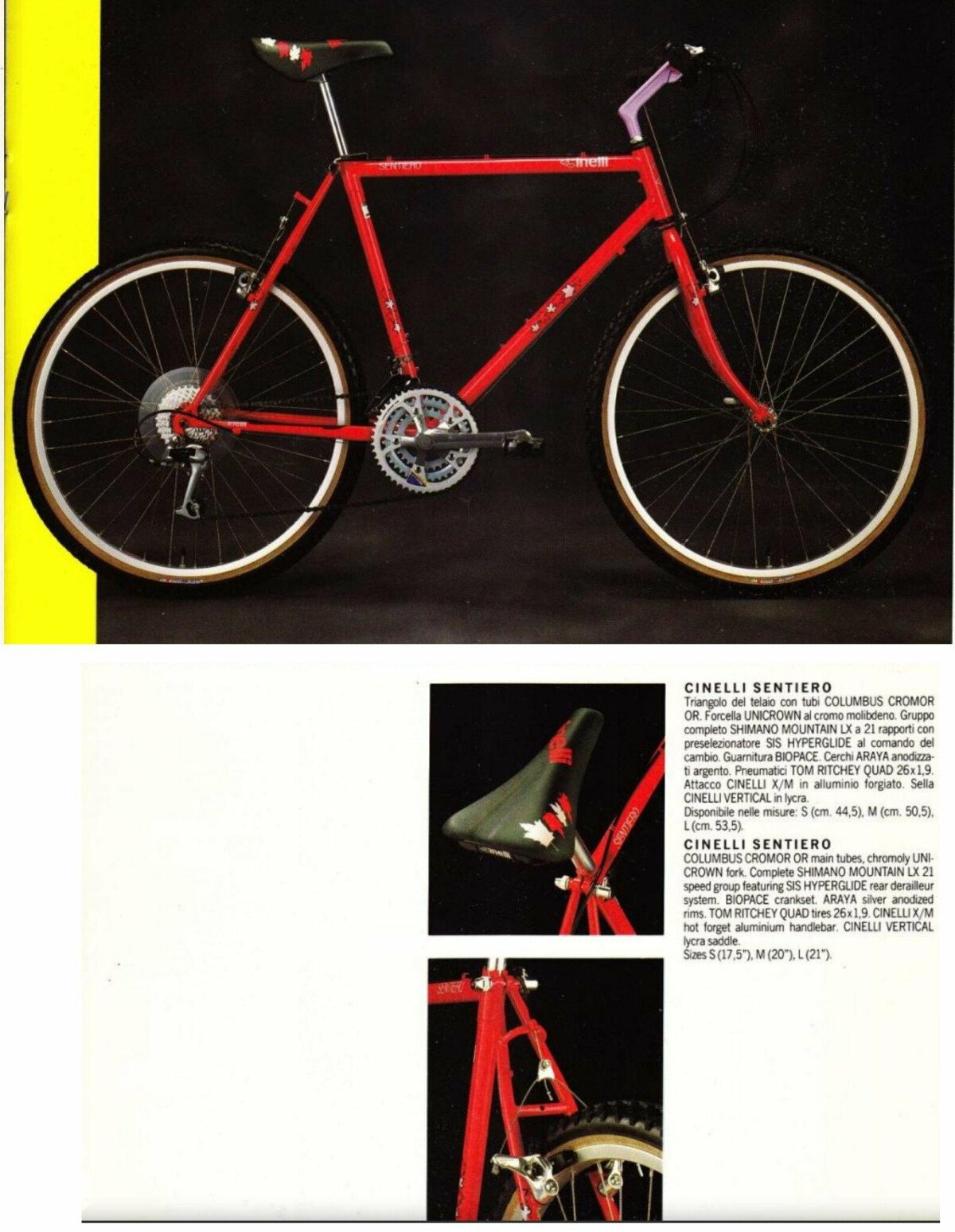 Bicicletta Cinelli Rampichino Valore Folding Bike Bici Pieghevoli