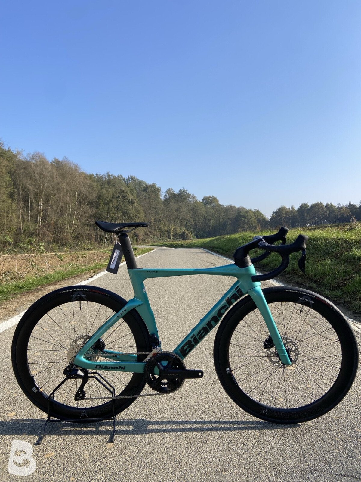 Mountain Bike Primoz Roglic Bianchi Bike Verona Italy June 2019