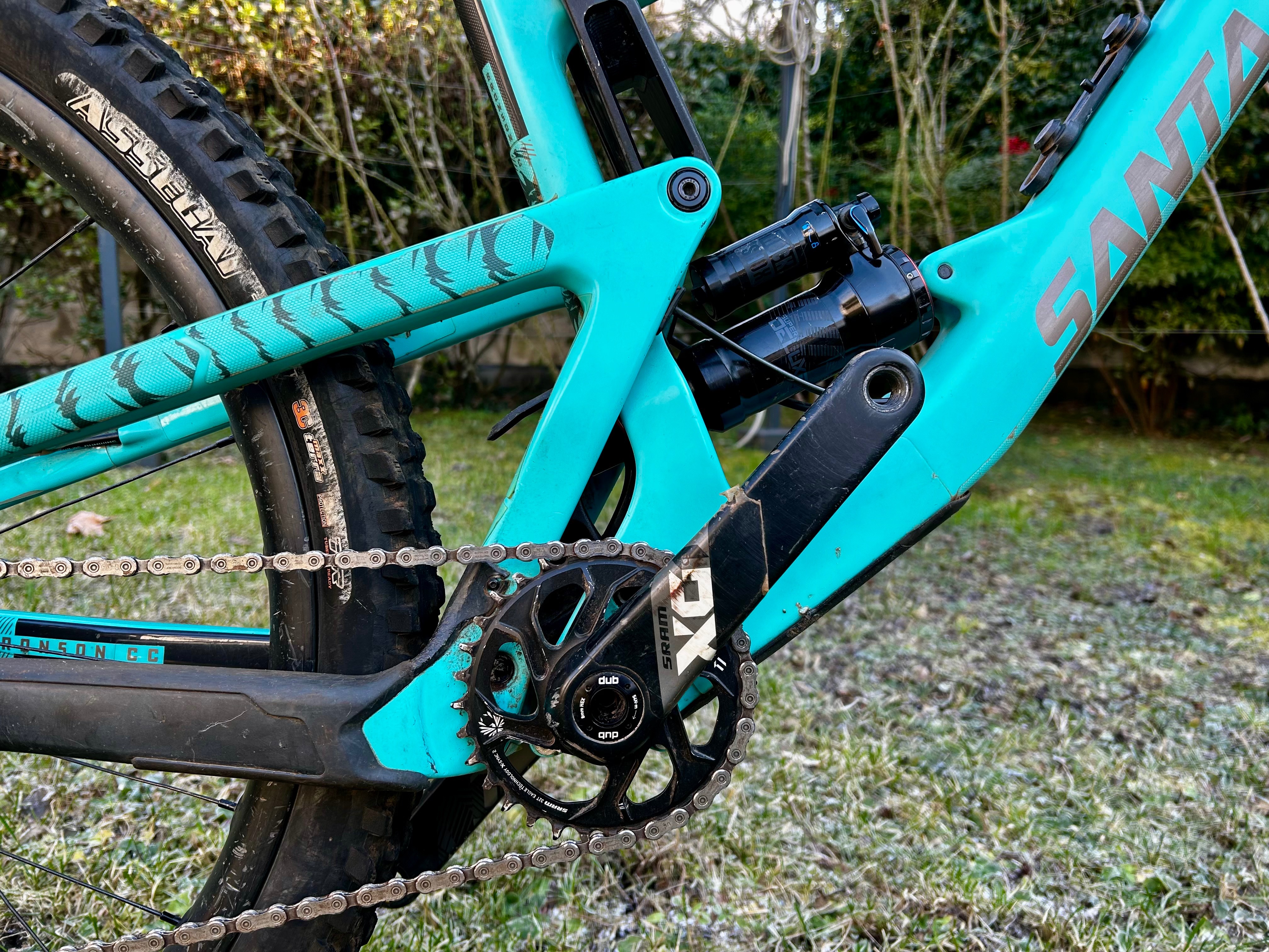 Turquoise Sta Cruz Bronson Santa Cruz Bronson CC XTR Reserve 2019 Used