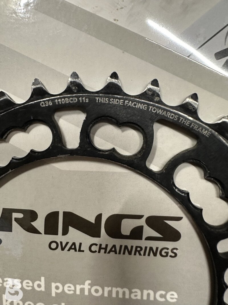 Rotor Q rings 52-36 used