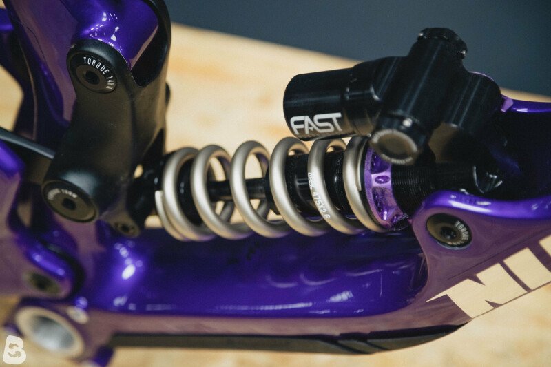 Nukeproof Giga LTD purple FAST Edition Frameset 2022